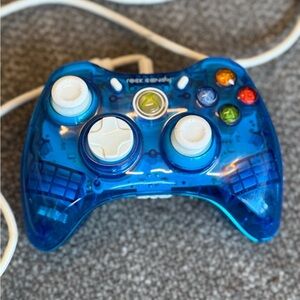 Rock & Candy Transparent Blue Xbox 360 Controller